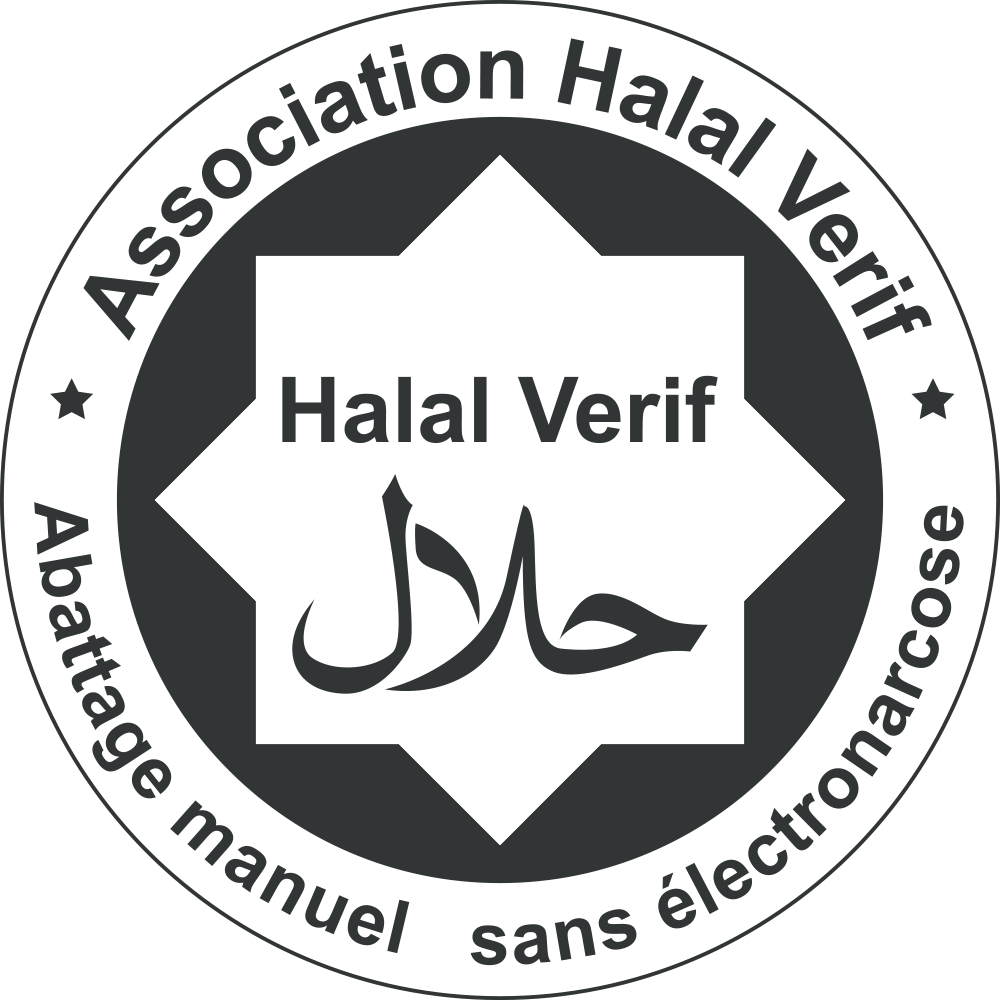 Logo de certification Halal Verif