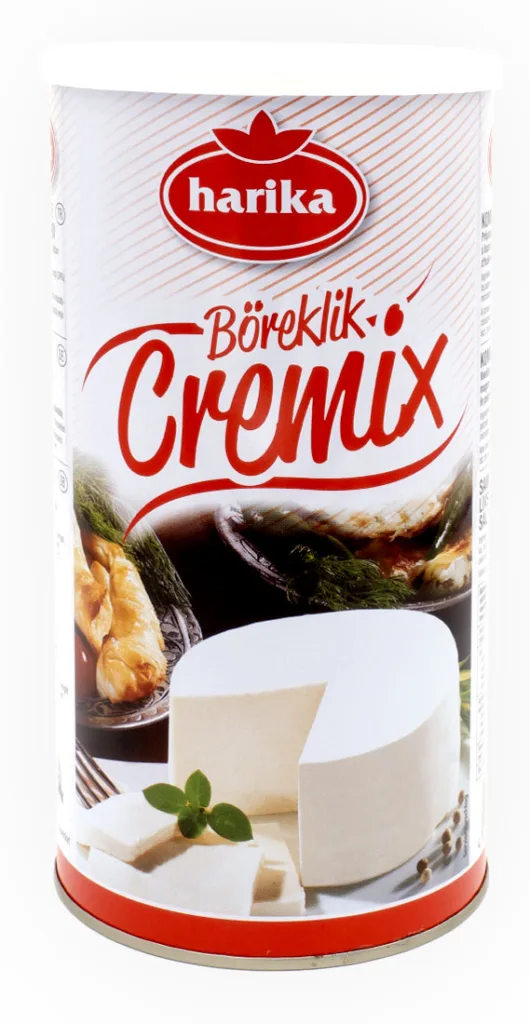 Boîte de fromage Böreklik Cremix Harika.